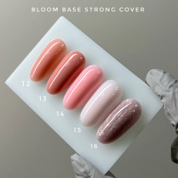 BLOOM   Base Strong COVER   #15   15мл   База камуфлирующая