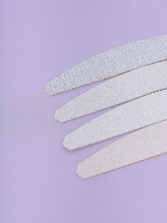 ALGEBRA BEAUTY   HARD GRAY   Мягкие   XL   #150   (50шт)   Сменные  файлы для пилки на вспененной подложке