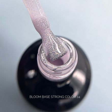 BLOOM   Base Strong COLOR   #24  15мл   База камуфлирующая  с шиммером