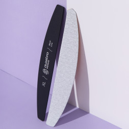 ALGEBRA BEAUTY   HARD GRAY   Тонкие   XL   #120   (50шт)   Сменные  файлы для пилки без подложки