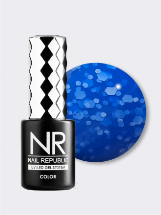 NAIL REPUBLIC   Гель-лак с вкраплениями   10мл   Stone Crumb   #703