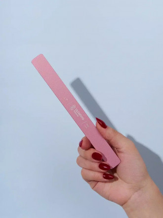 ALGEBRA BEAUTY    Розовая   L Plus   Основа для пилки прямая алюминиевая   180x18мм