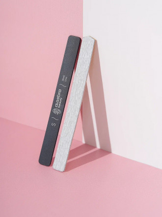 ALGEBRA BEAUTY   HARD GRAY   Мягкие   S   #180   (50шт)   Сменные  файлы для пилки на вспененной подложке