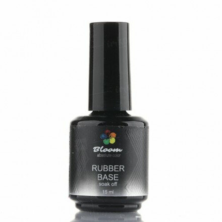 BLOOM   Base  RUBBER   15мл   База прозрачная густая
