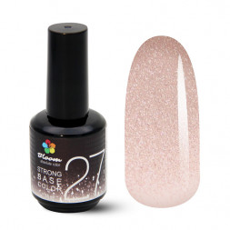 BLOOM   Base Strong COLOR   #27  15мл   База камуфлирующая  с шиммером