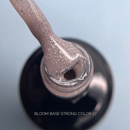 BLOOM   Base Strong COLOR   #27  15мл   База камуфлирующая  с шиммером