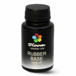 BLOOM   Base  RUBBER   50мл (бутылка)   База прозрачная густая