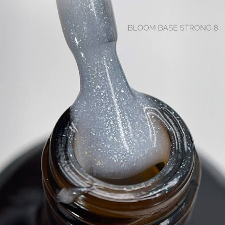 BLOOM   Base Strong COVER   #08   15мл   База камуфлирующая с шиммером